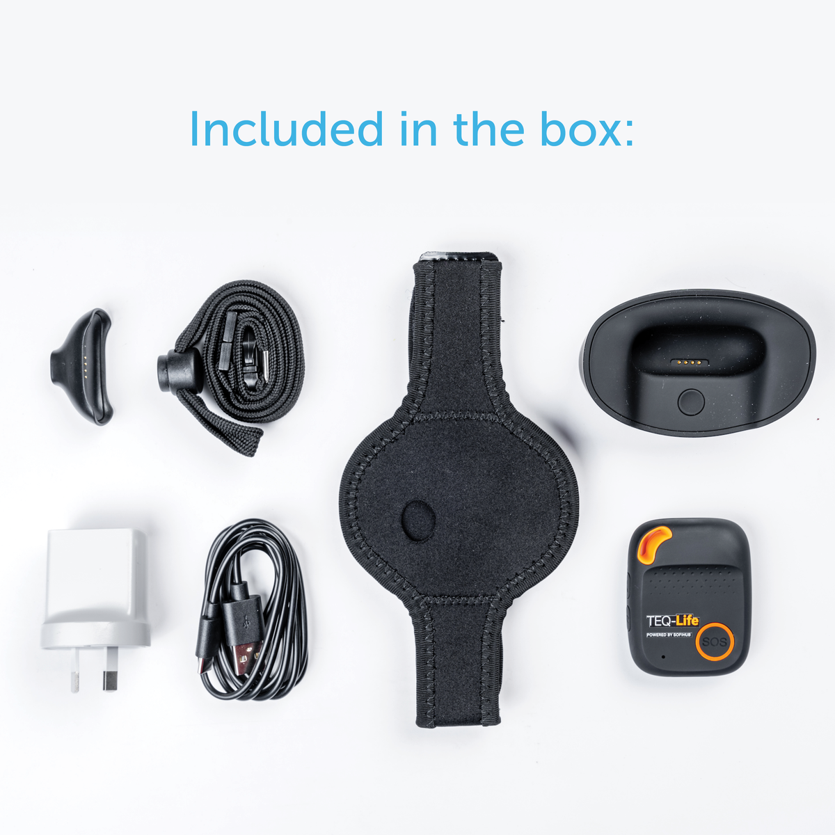4G TEQ-Life Alarm GPS and fall detection NEW 2024 model