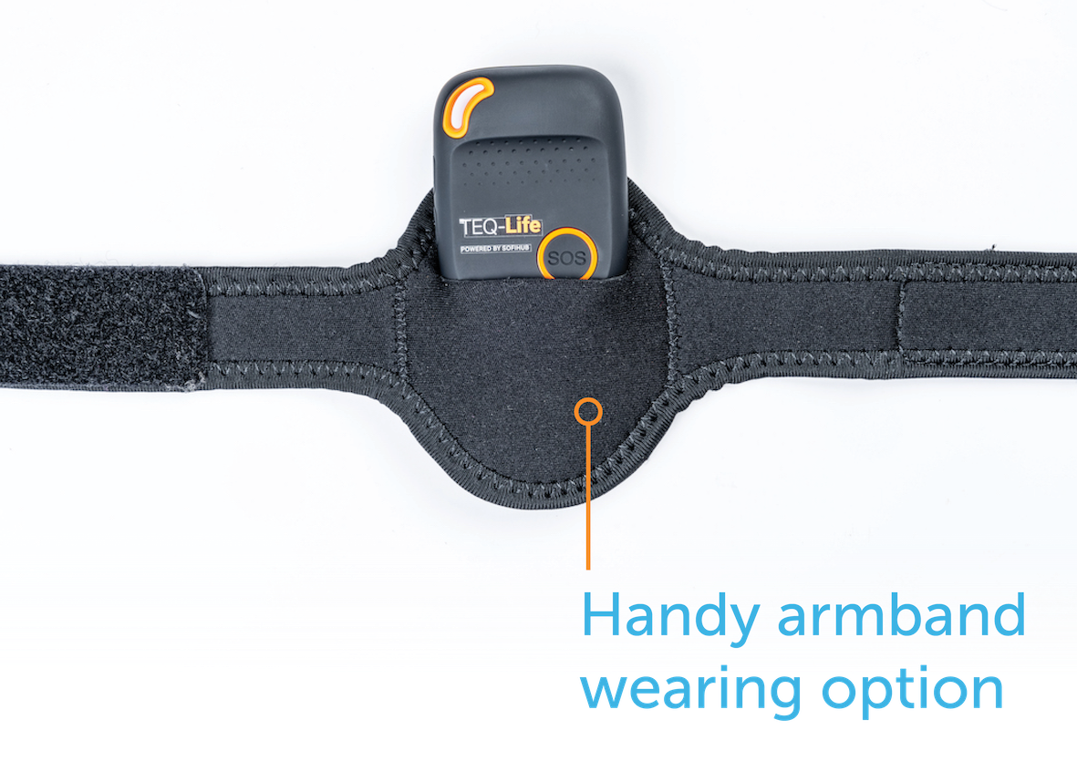 4G TEQ-Life Alarm GPS and fall detection NEW 2024 model