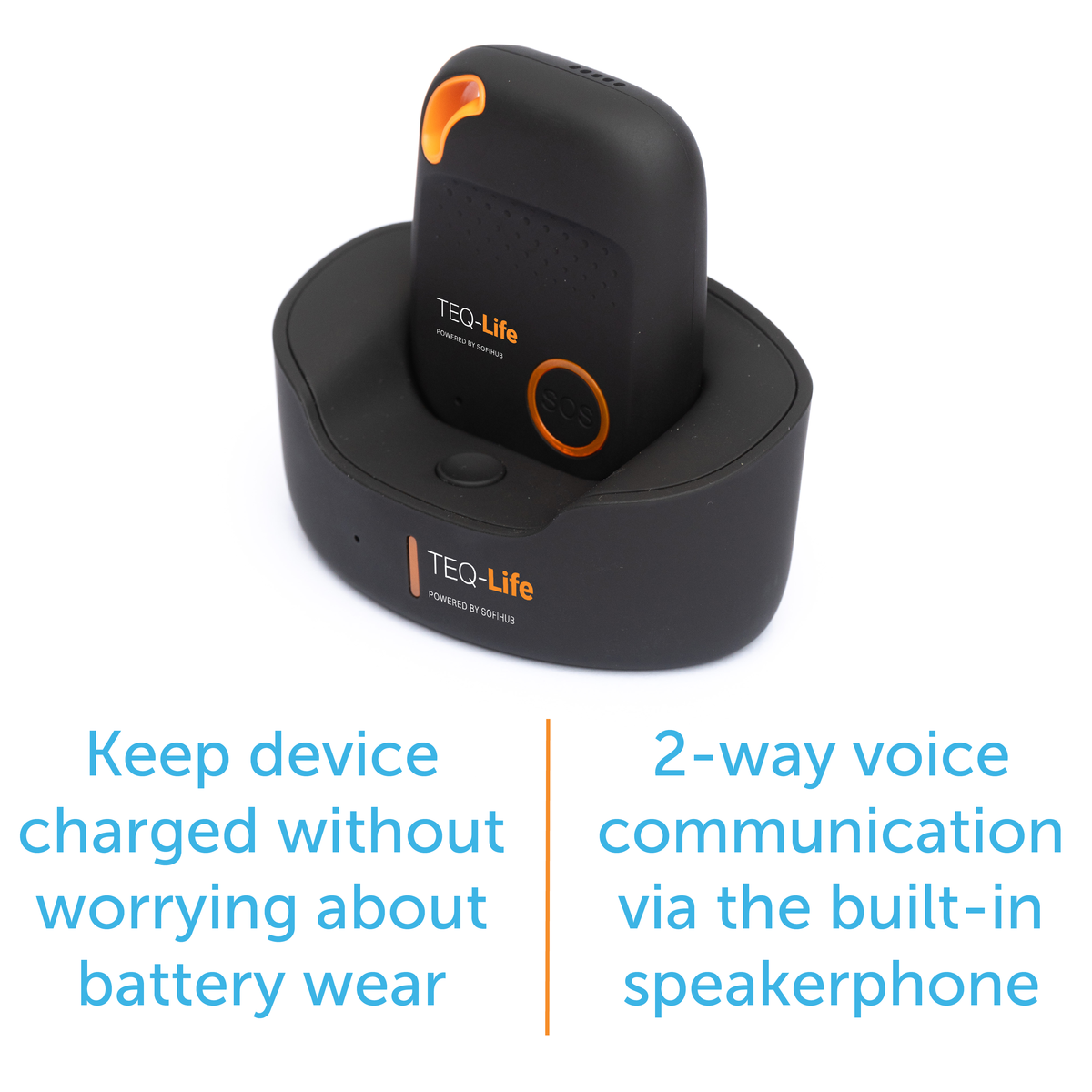 4G TEQ-Life Alarm GPS and fall detection NEW 2024 model