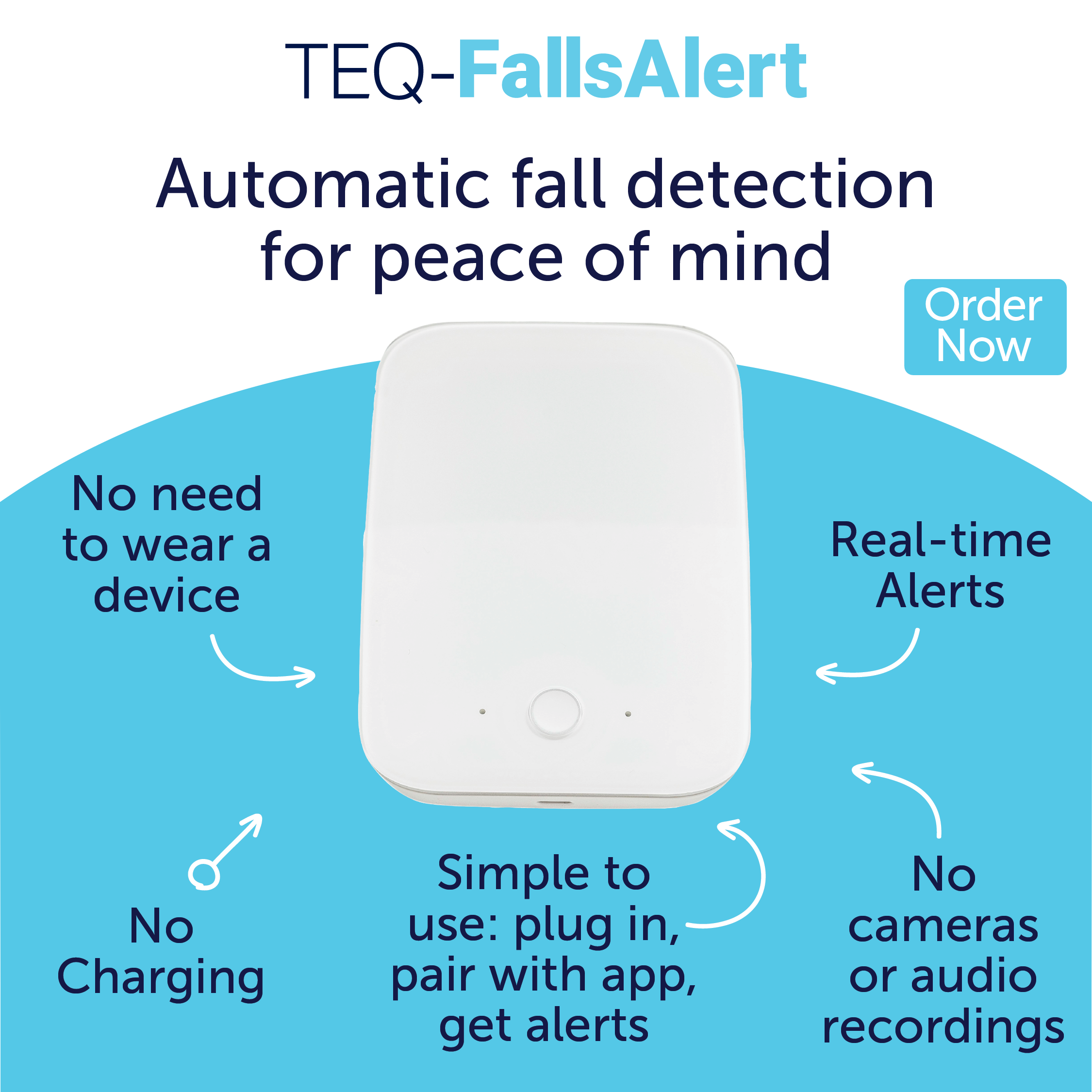 Buy TEQ-FallsAlert: Fall Detection Device